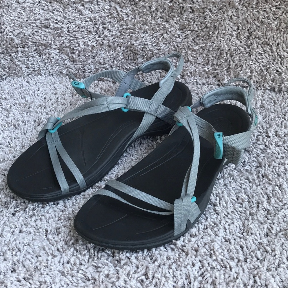 Teva Sirra Gray Outdoor Sandals size 7